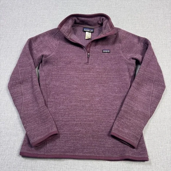 Patagonia 1/4 Zip Fleece Better Sweater Womens XS Purple Pullover Outdoor - Picture 4 of 10